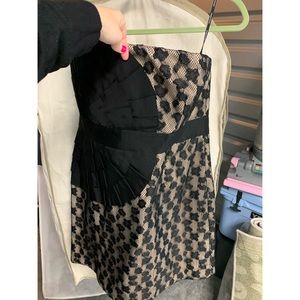 Pheobe Couture Strapless Leopard Dress